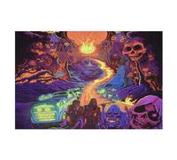 Wild Jungle Wooden Puzzles Jigsaw Puzzle 1000 Pieces for Adults Creative Difficult Challenging Game （75×50cm）