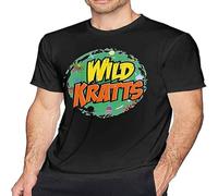 Wild Kratts Men's Black T-Shirt Unisex Tee L