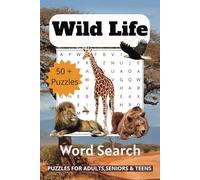 Wild Life Word Search Puzzle Book: Word Search with Easy to Read Print about Wild Life, Animals ,Zoo Animals and More | 6x9 inches,110 pages | 50+ ... Gift for Vacation, Holidays and Free Times