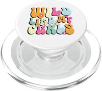 Wild Like My Curls Cute Curly Hair Funny PopSockets PopGrip for MagSafe