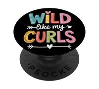 Wild Like My Curls Hair Confidence PopSockets Adhesive PopGrip