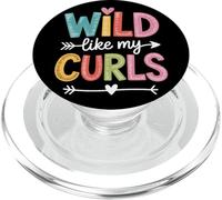 Wild Like My Curls Hair Confidence PopSockets PopGrip for MagSafe