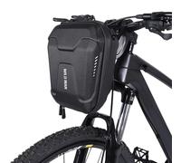 WILD MAN Quick Release 3L Hard Shell Rainproof Scooter Storage Bag for Kick Scooters Folding Bike Kick Board Handlebar Bag MTB (E8)