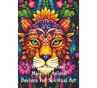Wild Mandalas: Majestic Animal Designs for Spiritual Art (Sacred Animals: A Mandala Style Coloring Collection)