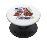 Wild Manes Official Merch | Dreamer Kids Series | WMCAB009 PopSockets Adhesive PopGrip