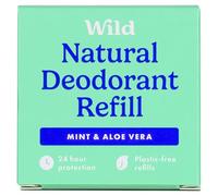 Wild Men's Mint and Aloe Vera Deodorant Refill 40g