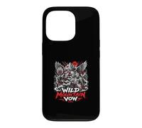 Wild Mountain Vow Japanese Oni Monk Raven Case for iPhone 13 Pro