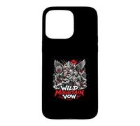 Wild Mountain Vow Japanese Oni Monk Raven Case for iPhone 15 Pro Max
