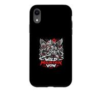 Wild Mountain Vow Japanese Oni Monk Raven Case for iPhone XR