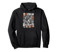 Wild Mountain Vow Samurai Crow Fantasy Pullover Hoodie