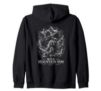 Wild Mountain Vow Samurai Raven And Guardian Zip Hoodie