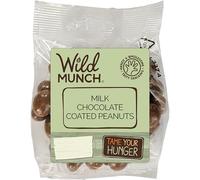Wild Munch Milk Chocolate Coated Peanuts 125g