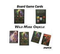 Wild Muse Oracle 54-Piece Card Set - Interactive Tabletop Card Game for Family Fun, Creativity & Brain Training