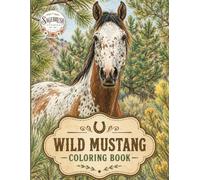 Wild Mustang Coloring Book