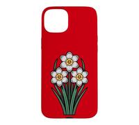 Wild Narcissus Radiiflorus Spring Bloom Case for iPhone 15 Plus