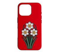 Wild Narcissus Radiiflorus Spring Bloom Case for iPhone 16 Pro