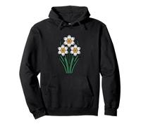 Wild Narcissus Radiiflorus Spring Bloom Pullover Hoodie