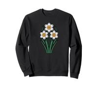Wild Narcissus Radiiflorus Spring Bloom Sweatshirt