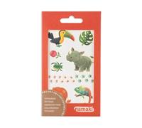 Wild Nature Ephemeral Tattoos for Children - Namaki - Animal Motifs - Vegetable Ink, Safe for Skin