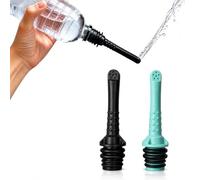Wild North Goods - Handheld Portable Bidet - Personal Discreet Hygiene Washer for Travel & Toilet Use - Peri Bottle Alternative, Fits Standard Water Bottles (2 Pack)