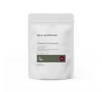 WILD NUTRITION Adult Vitamin D Gummies | Immune, Bone & Muscle Health Support, Made with 13 Whole Fruits, 25 µg Vitamin D3 per Daily Serving, Vegan, 1 Month Supply