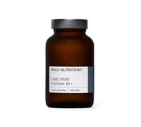 WILD NUTRITION Daily Multi Nutrient 45+ for Men | Supplement with Multivitamins and Minerals, Maintain Energy, Immune System and Vitality, 1 Month Supply, 60 Capsules
