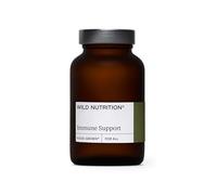 WILD NUTRITION Food-Grown Immune Support | Vitamin D, Vitamin C, Zinc and Copper to Support Immunity | Elderberry Extract | Maitake Mushroom | Oyster Mushroom | 60 Capsules
