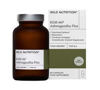 Wild Nutrition KSM-66 Ashwagandha Plus 60 Capsules