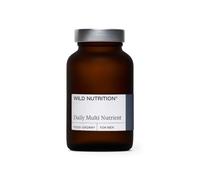 WILD NUTRITION Men's Daily Multi Nutrient | Multivitamin Supplement with Zinc, Vitamin C & Magnesium, Support for Immune System & Testosterone Balance, 60 Capsules