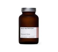 WILD NUTRITION Natural Glow | Supplement for Skin, Hair and Nail Health, Supports Collagen Formation, with Melaline, Biotin, Vitamin C & E, 1 Month Supply