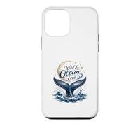 Wild & Ocean Free Whale Moon Coastal Nautical Case for iPhone 12 mini