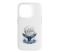 Wild & Ocean Free Whale Moon Coastal Nautical Case for iPhone 14 Pro
