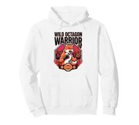 Wild Octagon Warrior Mixed Martial Mma Fighter Fox Arts Pullover Hoodie