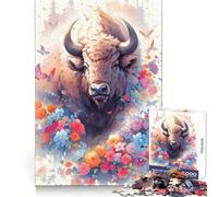 Wild One Adult Jigsaw1000 Pieces Clear Thinking Restful Escape Precise Edges (38x52cm)