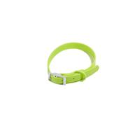 Wild One Dog Collar, Easy-Clean, All Weather Flex-Poly Strap with Metal, Durable, Dirt and Odor Resistant (Small, Limeade)