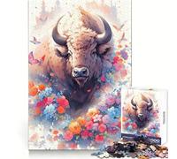 Wild One for Adults 1000 Piece Jigsaw Puzzle Mental Exercise Serene Escape Snug Lock (50x75cm)