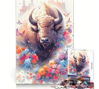 Wild One Jigsaw Puzzles 1000 Piece for Teenagers Memory Power Mind Soothing Fun Seamless Fit Perfect Xmas (38x26cm)