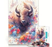 Wild One Jigsaws 1000 Pieces for Adults Memory Boost Game Professional Grade Cutting Heartwarming Gathering Activity (38x52cm)