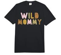 Wild One Mommy Two Wild Birthday Outfit Zoo Birthday Animal Comfort Colors Adult Heavyweight T-Shirt
