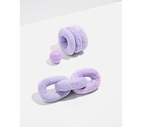 Wild One Plush Toy Kit - Chew Chain & Tennis Ball Tuft (Stylish Design & Durable Materials), Lilac