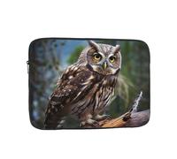 Wild Owl Birds Laptop Sleeve Bag 17 Inch, Waterproof Shockproof Laptop Case Bag Computer Skin Bags Lightweight Tablet Carrying Case