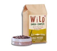 Wild Pet Food - Herring Dog Food, 80:20 Omega+ Cold-Pressed - Single Protein Raw Alternative - With Veggies, Fruits & Greens - Low Fat Dog Food - Natural Ingredients - UK Made, 18 kg