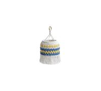 Wild Plan Retro Hand-Woven Cotton Lampshade for Target Zero Outdoor Camping Lanterns (Yellow, Blue, White), Present a Retro Fashion Aesthetic Style and Warm Home Decoration
