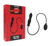 Wild Play - Inflatable Anal Plug (Black)