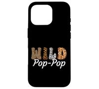 Wild Pop-Pop Zoo Safari Animal Jungle Exotic Fun Fathers Day Case for iPhone 16 Pro
