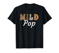 Wild Pop Zoo Safari Animal Jungle Exotic Fun Fathers Day T-Shirt
