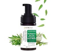 Wild & Pure Tea Tree Foaming Face Wash with Tea Tree and Ayurvedic Ingredinets for Acne and Pimples - 150ml Gently Cleanses |Removes Excess Oil |Antibacterial(Tea Tree (Oil Balance))