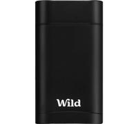 Wild Men's Black Case and Fresh Cotton and Sea Salt Deodorant Refill