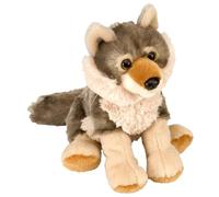 NEW WILD REPUBLIC CUDDLEKINS 8" WOLF PLUSH CUDDLY SOFT TOY TEDDY