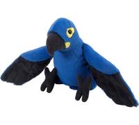 Wild Republic 10865 Hyacinth Macaw Plush Soft, Cuddlekins Cuddly Toys, Gifts for Kids 20cm
